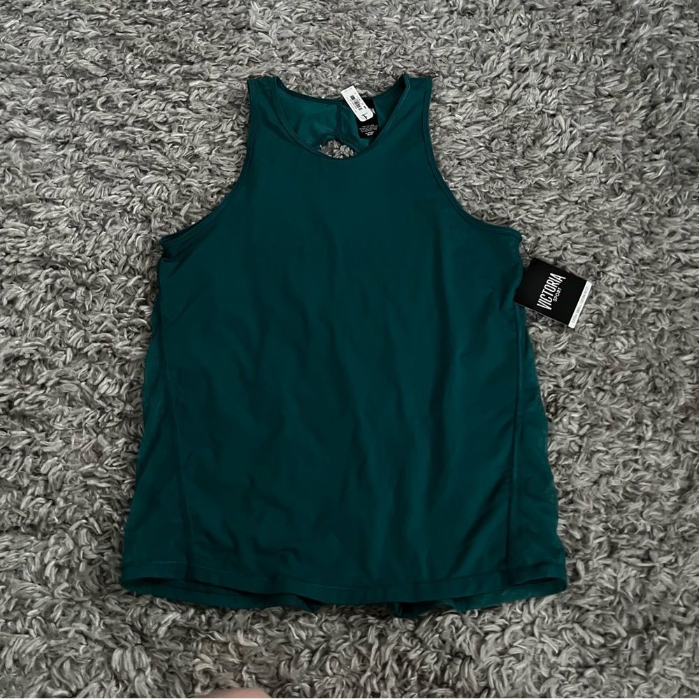 Victoria Secret Sport VSX Sleeveless Gym Workout Top Mesh Back Size Xs